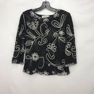 Lauren Michelle Black size small top